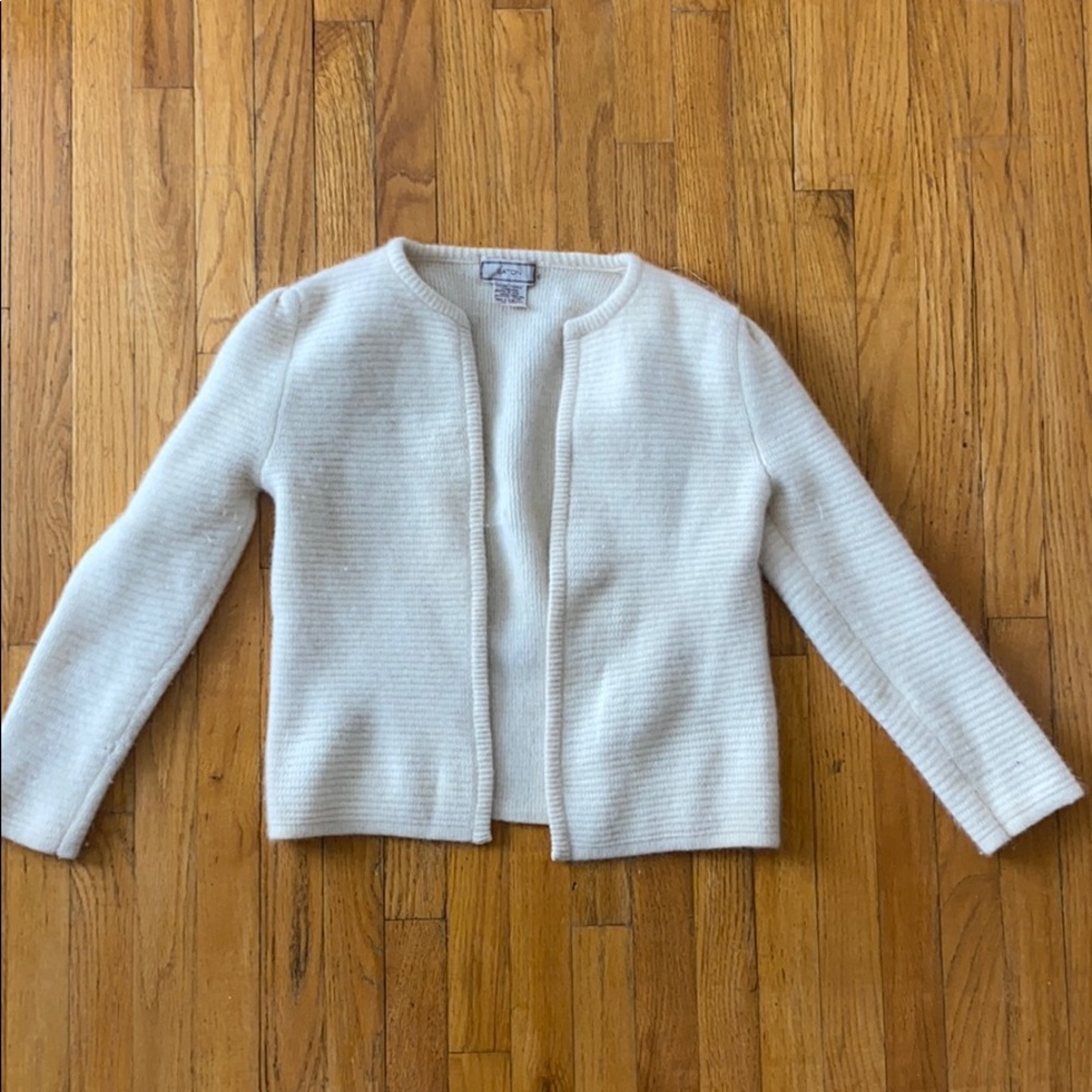 Vintage Lamb & Angora Rabbit Wool Cardigan
